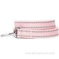 Color Coded Reflective Dog Leash with Spring Hook